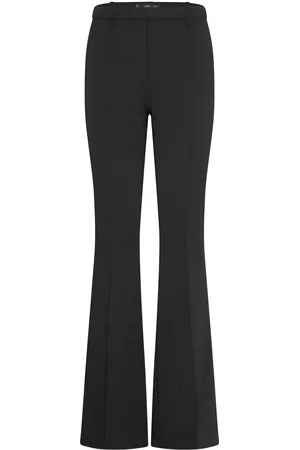 MANGO Slim Fit Suit Trousers Black