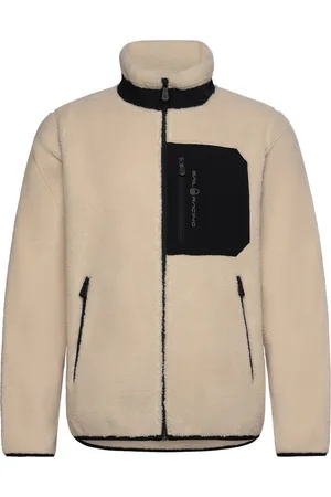 Sail Racing Bowman Pile Zip Jacket Cream
