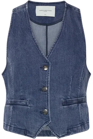 Copenhagen Muse Cmjean-Waistcoat Blue
