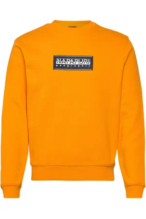 Napapijri Box Logo Sweatshirt Orange