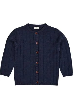 Copenhagen Colors Merino Knitted Cardigan Navy