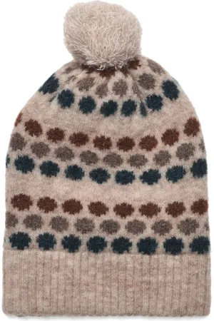 Fliink Star Dot Beanie Beige