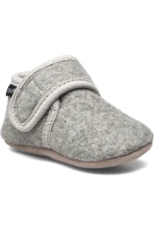 CeLaVi Baby Wool Slippers Grey