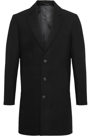 JACK & JONES Jjeharrison Wool Coat Sn Jack & J S Black
