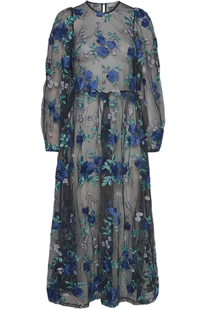 A-View Fuschia Dress Blue