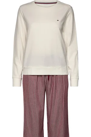 Tommy Hilfiger Gift Pyj Flannel Pants & Slipper White