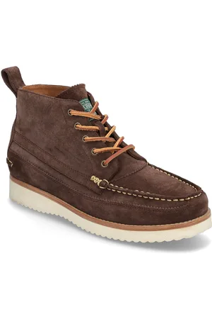 Ralph Lauren Suede Ranger Work Boot Brown