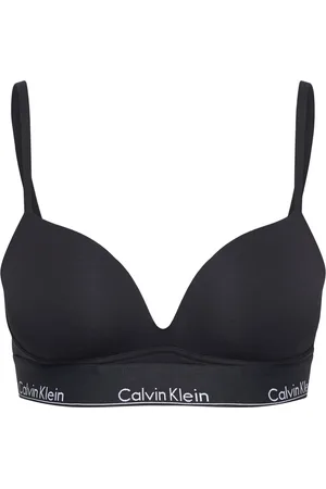 Calvin Klein Plunge Push Up Black