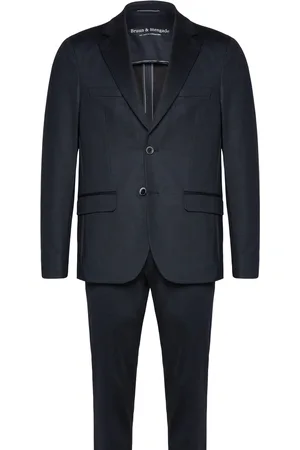 Bruun & Stengade Bs Chapelle Classic Fit Suit Set Navy