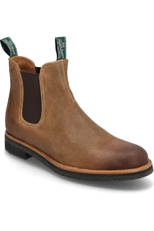 Ralph Lauren Suede-Radford Chls-Bo-Tal Brown