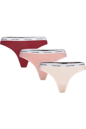 Calvin Klein Thong 3Pk Pink