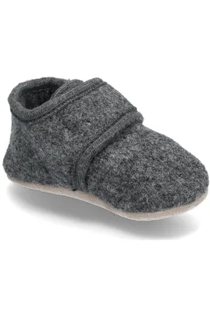 CeLaVi Baby Wool Slippers Grey