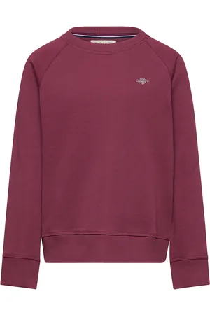 GANT Shield C-Neck Burgundy