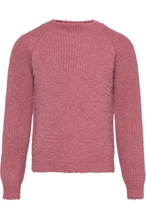Creamie Pullover Knit Glitter Pink