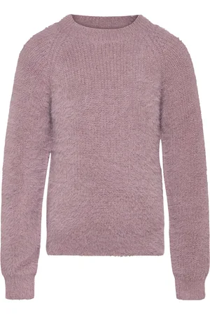 Creamie Pullover Knit Glitter Pink
