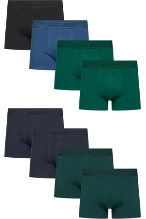 JACK & JONES Jacjohn Solid Trunks 8 Pack Jack & J S Green