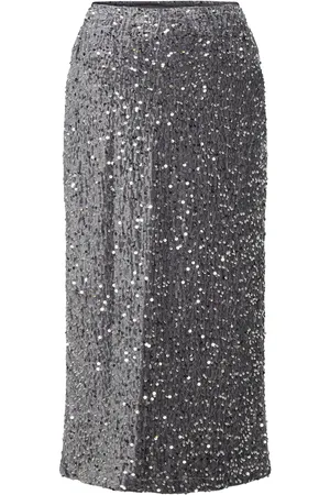 Mama;licious Mlglitter Jrs Skirt Hw Silver