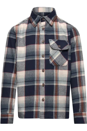JACK & JONES Jjdarren Flannel Check Overshirt Ls Jnr Jack & J S Patterned