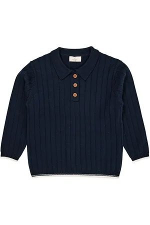Copenhagen Colors Merino Polo Shirt Navy