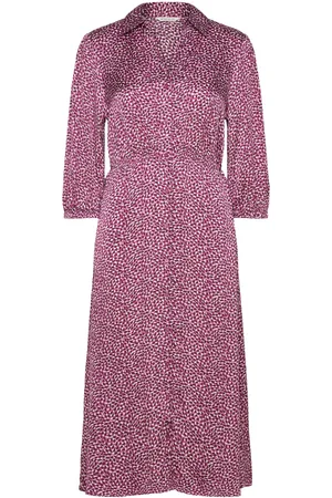 TOM TAILOR Printed Feminine Dress Pink