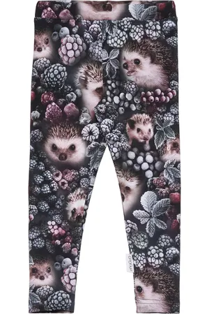 Gugguu Print Leggings Black