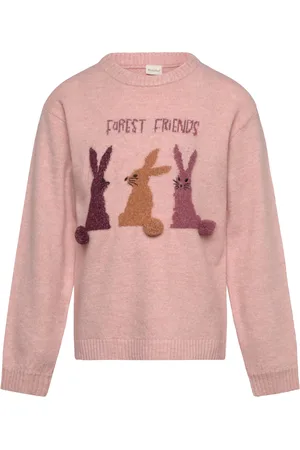 Minymo Pullover Ls Knit Pink