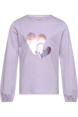 TOM TAILOR Reversible Sequins Longsleeve Purple
