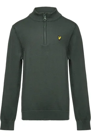 Lyle & Scott 1/4 Zip Jumper Green