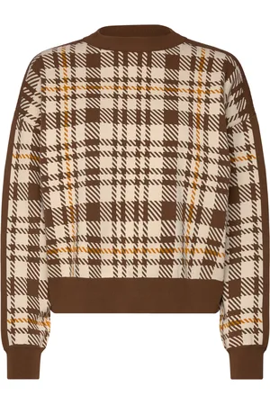 Rodebjer Reilly Eco Check Brown