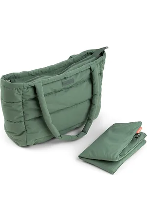 Done by Deer Quilted Changing Tote Bag Green D By Deer Green