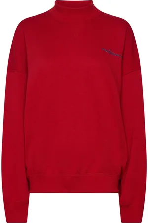 Ralph Lauren Vintage Fleece-Lsl-Sws Red