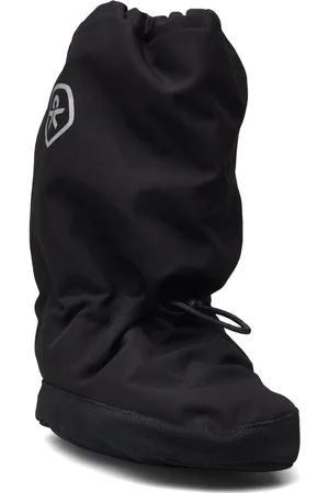 Color Kids Footies W. Anti Slip Black