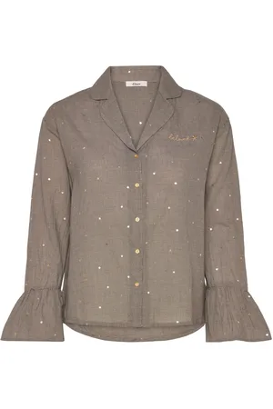 Etam Louana - Pyjama Shirt Beige