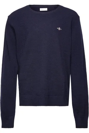 GANT Shield Lambswool C-Neck Navy