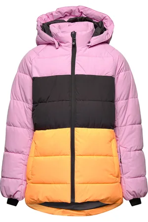 Color Kids Ski Jacket - Colorblock -Quilt Pink