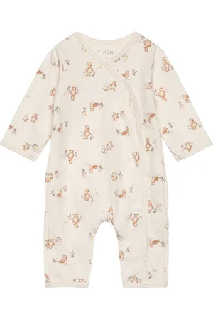 FIXONI Jumpsuit Aop Beige