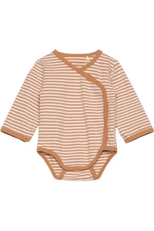 FIXONI Wrap Body Ls Y/D Stripe Orange