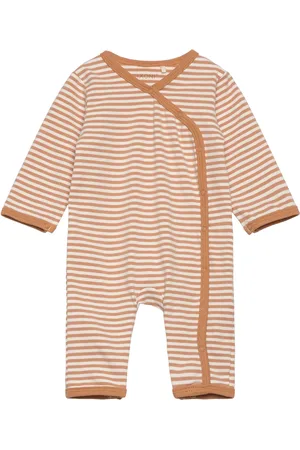 FIXONI Jumpsuit Y/D Stripe Brown