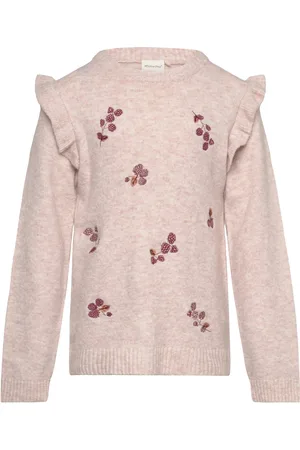 Minymo Pullover Ls Knit Pink