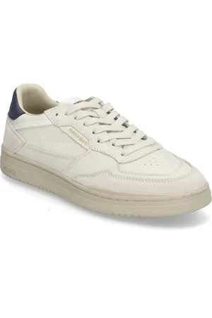 Pompeii Elan Leather Ecru Jeans White