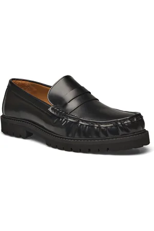 SELECTED Slhhugo Leather Penny Loafer Black
