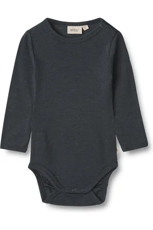 WHEAT Wool Body L/S Lucca Blue