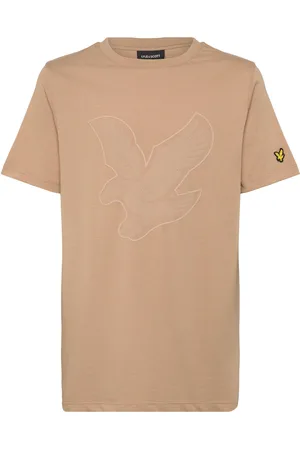 Lyle & Scott Graphic Eagle T-Shirt Beige