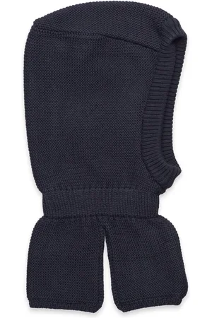 Color Kids Balaclava - Wool W. Windstop Navy