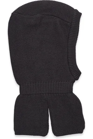 Color Kids Balaclava - Wool W. Windstop Black