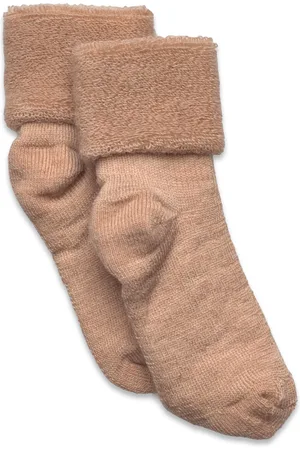mp Denmark Wool Baby Socks Beige