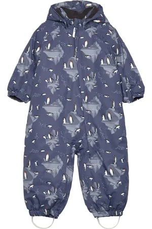 Color Kids Coverall - Aop Navy