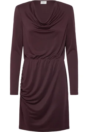 Dante 6 Orion Jersey Mini Dress Burgundy
