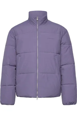 Edwin Puffer Jacket-Heron Purple