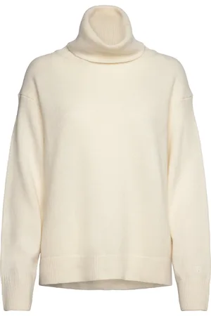 Filippa K Relaxed Turtle-Neck Sweater Cream